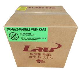 Trane Fan01305 / Lau Wheel 9.5 Inch Long .5 Bore Ccw 01333811w New