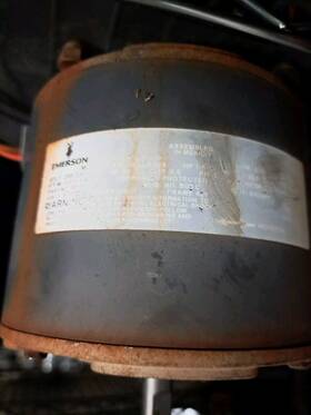 K48hxgda-4226 Trane Emerson 1/8 Hp 208-230v 1075 Rpm Fan Motor Pt# 161481