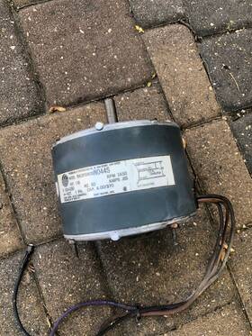 Mot18924 Trane 1/8hp 200-230v 1650rpm 48 Mtr Oem From Xe900 Model Used