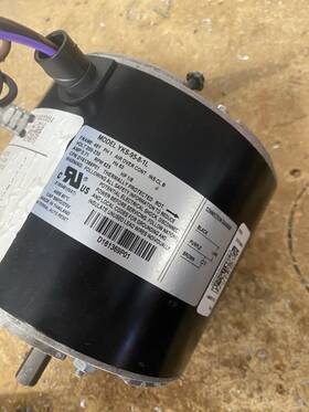 Yks-95-8-1l Trane 1/8hp Condenser Fan Motor