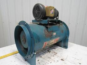 12b7-50 Twin City Type Tcts Axifan 12 Inch Tube Axial 3hp 2500cfm 208-230/460v 3ph