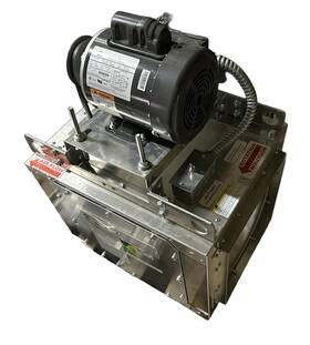 Bsi-080a Twin City Power Ventilator Blower 1/2 Hp 208v Single Phase