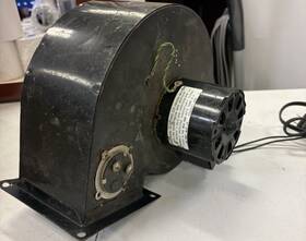 C-841 Universal Electric Co. Centrifugal Blower 115v Black Steel 1 Phase