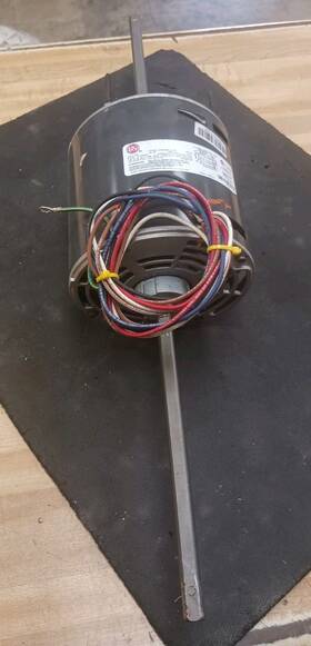 K55hxspl-3136 Us Motors 1075 Rpm Blower Motor 1/2 Hp 230v 4.5a 3 Speed