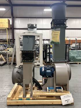 Flx-rte-27x9 Vaw Industrial Blower Assembly 10hp Motor