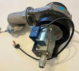 Bwc70-90 Velocity Boiler Works Crown 231068 Blower Gas Valve Assembly And Ignitor With Rod