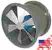 Virdfl425 Streamline Industrial Tube Axial Duct Fan Direct Drive 42 5 Hp 115 230 Or 460v 28 970
