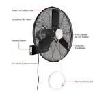 Virti8292457 Streamline Industrial Misting Fan Commercial Wall Mount Oscillating Spd Cfm