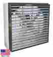 Wavik4818x Streamline Industrial Exaust Fan Belt Driven 48 3 Hp 230 460v Ph 23 700 Cfm