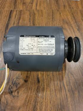325p396 Westinghouse Ac Motor S#316p 257 Ser Jl77 1/6hp 1725 Rpm 115v 60hz 1 Phase Used