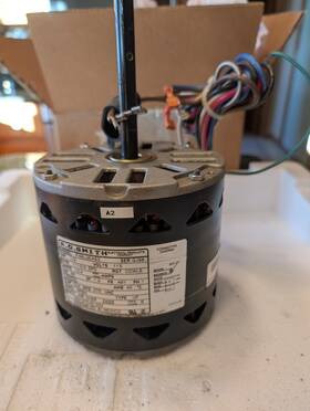024-27540-000 York Coleman Luxaire Ao Smith 02427540000 F48l36a50 1/2hp Furnace Blower Motor