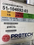 51-104692-03 Oem Condenser Fan Motor. Fixed Price $260.00.