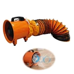 16" Ventilation Axial Flow Fan Cylinder Industrial Workshop Exhaust Blower. Fixed Price $365.66.
