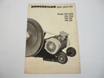 Kongskilde Trl 55M 75M 100 150 Blower Spare Parts List. Fixed Price $17.33.