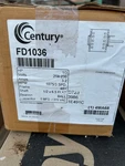 Century FD1036 1/3HP Motor 208-230 1075RPM 3SPEED 1/2"X 6.5 Flat Shaft 4MA68 1PH. Fixed Price $111.11.