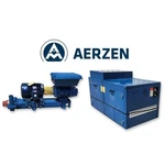 Used 20HP Aerzen Positive Displacement Blower Gm 25 W/ Sound Enclosure. Fixed Price $12887.00.