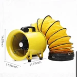 Utility Industrial Blower Fan 8/10INCH Extractor With 5/10M Duct Hose Ventilator. Fixed Price $122.62.