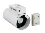 Hotpod Inline Duct Heater - 6" Diameter White Steel 10.5"L 8.4"H. Fixed Price $530.00.