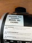 Airmaster Fan CA30WC Wall Mount Motor. Fixed Price $75.00.