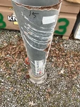 Texas Pneumatic Tools Model TX6AM Steel Horn/ Air Mover/ Exhauster. Fixed Price $300.00.