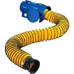 New! 8" Confined Space Blower Fan, 25' Duct-rotomold Plastic, 1000 Cfm, 1/3 Hp!!. Fixed Price $779.95.