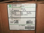 Ao Smith C490 Condenser Fan Motor 1 Hp 825 Rpm Ph 230/460 Shaft Special Rot Le. Fixed Price $729.00.