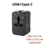 Universal Travel Adapter Dual Usb Charger Uk To Eu Aus Ac Plug Converter. Fixed Price $9.78.
