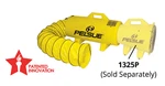 Pelsue AIRPAC25 25' Hose With Canister Attaches To P-series Blowers 1325P 1400P. Fixed Price $499.00.
