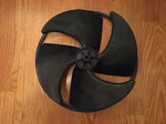 Sharp Ac Model: AF-S125RX Condenser Fan Blade 320X 87 Mm Shaft Size 7/16 In. Fixed Price $78.00.