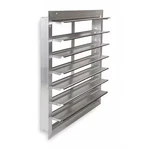 Dayton 53DR18 Wall Backdraft Damper, Vertical Mount, 36 In Dia Fan, 42 H X. Fixed Price $260.99.