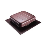 Air 85158 Roof-vent, Square, Brown Aluminum, 9 In. Diam. Opening. Fixed Price $36.64.