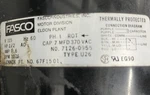 Lennox Fasco 7126-0955 67F1501 Blower Motor 1/2HP 115V 1075RPM 4SPD 1PH U26. Fixed Price $119.00.