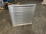 Louver Damper 39"X39"X10" W/ Emerson Electric 3405D-23 Motor Actuator Untested. Fixed Price $950.00.