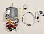 Vevor 1/2HP Furnace Blower Motor, 1075RPM, 5-SPEED, 48 Frame 3.4", 208/230V 2.7A. Fixed Price $94.99.