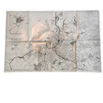 1934 Reprint Atlanta Railroad Map Railway 33X21 Atlantic Coast Line 2004. Fixed Price $16.96.