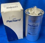 Packard Motor Run Capacitor PRCFD605 440VAC Round 85 Max Temp Rating. Fixed Price $15.00.