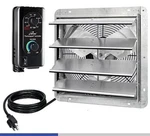 Iliving 16" Wall Mounted Shutter Exhaust Fan, Automatic Assorted Styles. Fixed Price $264.03.