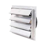 Shutter Mounted Exhaust Fan 115-VOLT Electric Variable Speed Aluminum Wall. Fixed Price $120.55.
