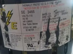 Smart Electric SE3466 Multi-horse Power Direct Drive Blower Motor 166955 #29. Fixed Price $58.00.
