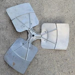 Trane Replacement Condenser Motor Fan Blade 3 26'' Cw 22 Pitch Used. Fixed Price $150.00.