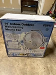 J&d Manufacturing POW14 Indoor/outdoor UL507 Certified Mount Fan, 14" Diameter,. Fixed Price $90.00.