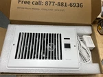 Runner Group Smart Fan Register Booster 4"X10" Model XFBD410-DA-WT White. Fixed Price $49.00.