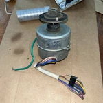 Sanyo FV4T-11F1PE Fan Motor SAP121KC. Fixed Price $80.00.
