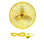Dayton 1VCH4 Hgh Vsblty Indstrl FAN,24"BLDE DIA.,2SPD. Fixed Price $528.86.