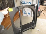 Dayton 3C304B Exhaust Venturi Frame With 2C368 20 Inch Fan, Original Box. Fixed Price $150.00.