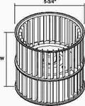 First Company 503653 Blower Wheel 3/4" X 7" Cw 1/2". Fixed Price $83.11.