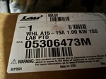 Lau Industries Whl A15-15A Blower Wheel Metal Phase Silver 05306473M. Fixed Price $400.00.