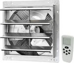 Iliving ILG8SF16VC Shutter Mount Exhaust Fan, Silver, Inches,fan With Remote. Fixed Price $139.00.