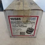 Mars 10585 Driect Drive Blower Motor 1/3HP,115V,1075RPM, Speed. Fixed Price $67.99.