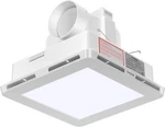 Vivosun 110CFM Bathroom Ventilation Exhaust Fan W/ Led 3 COLOR,1.0 Sones 105 Sq. Fixed Price $58.49.